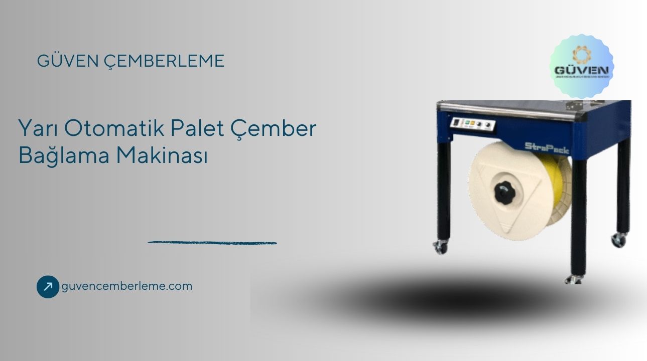 Yarı Otomatik Palet Çember Bağlama Makinası